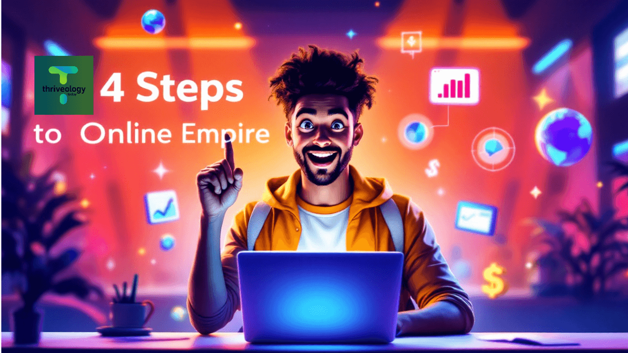 Build a Thriving Online Empire in 4 Steps