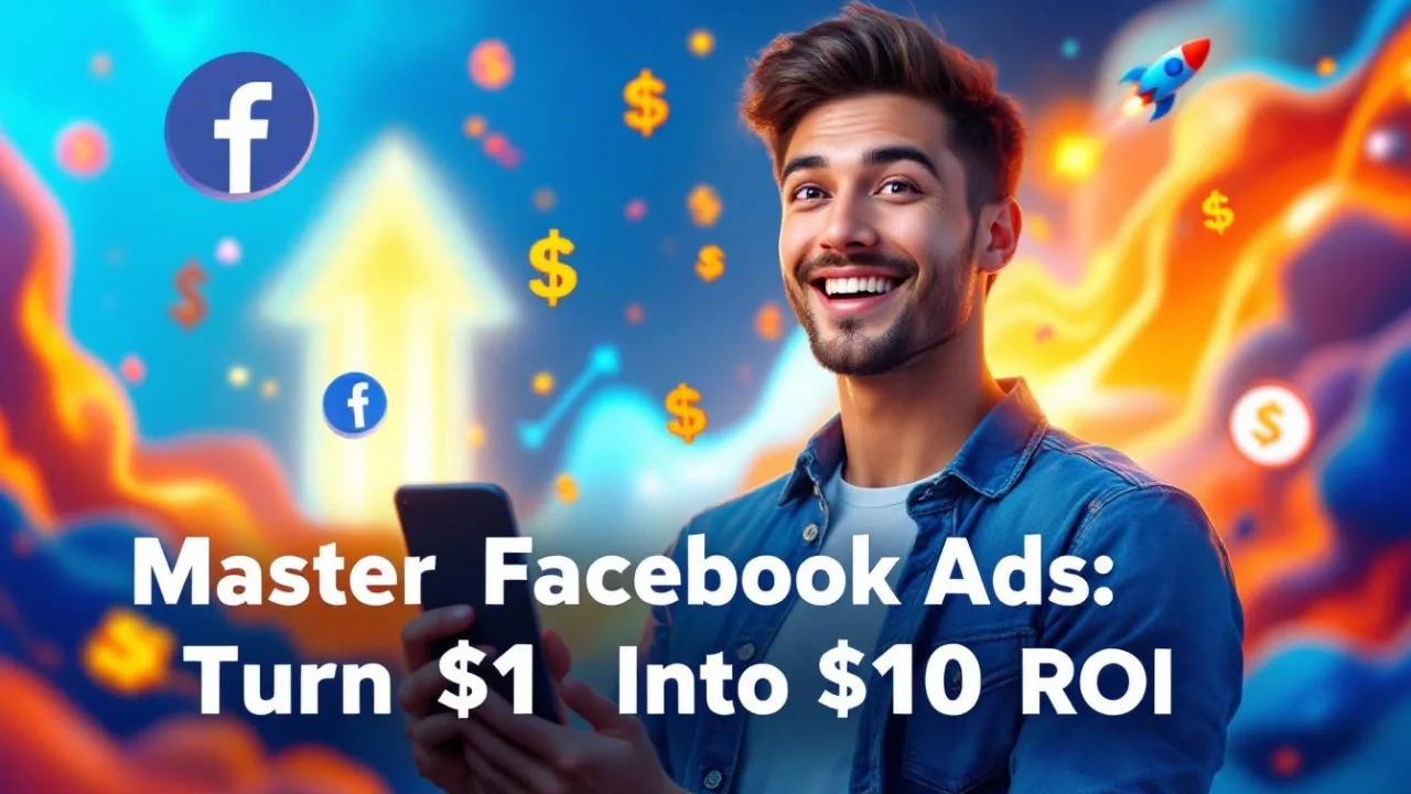 Master Facebook Ads Turn $1 Into $10 ROI