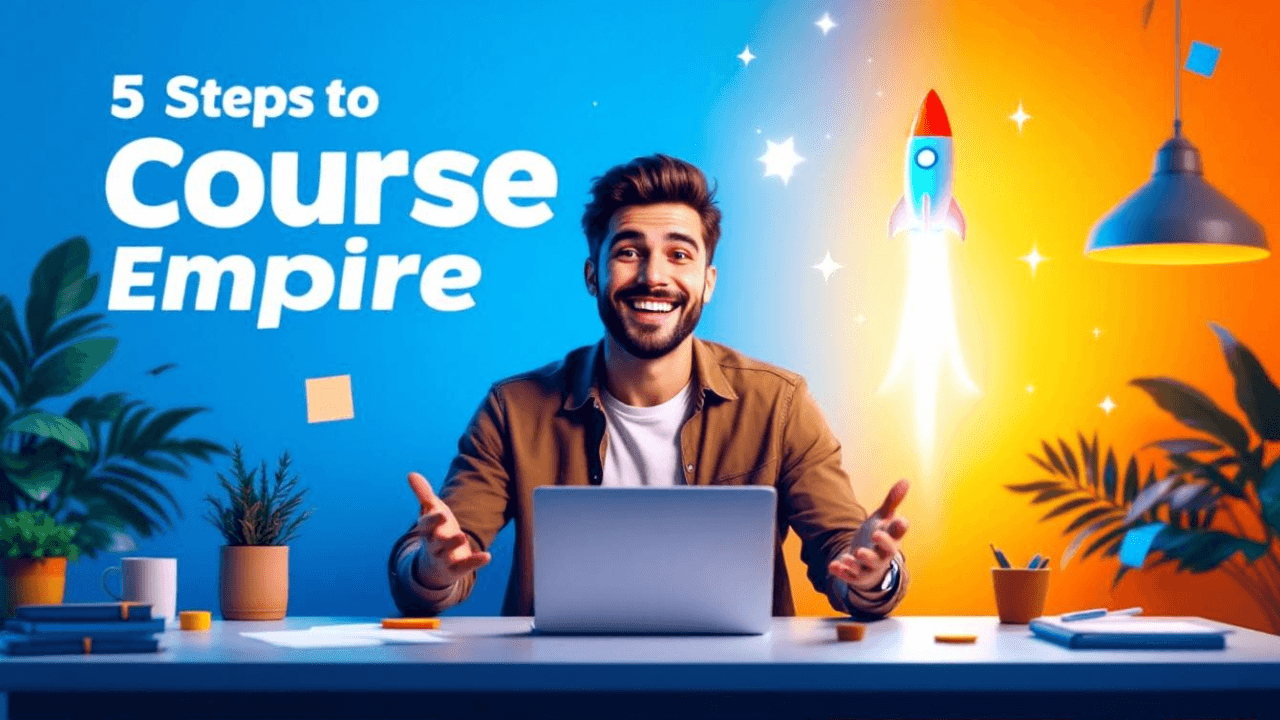 Build Your Online Course Empire in 5 Steps
