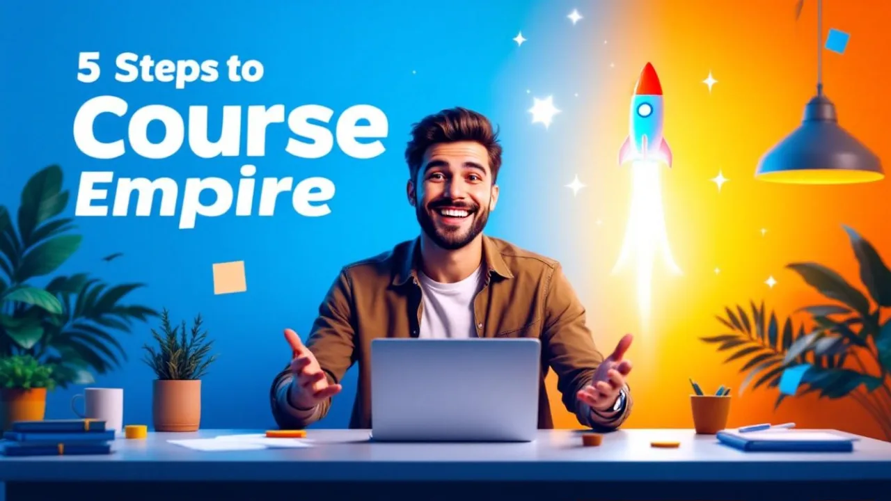 Build Your Online Course Empire in 5 Steps